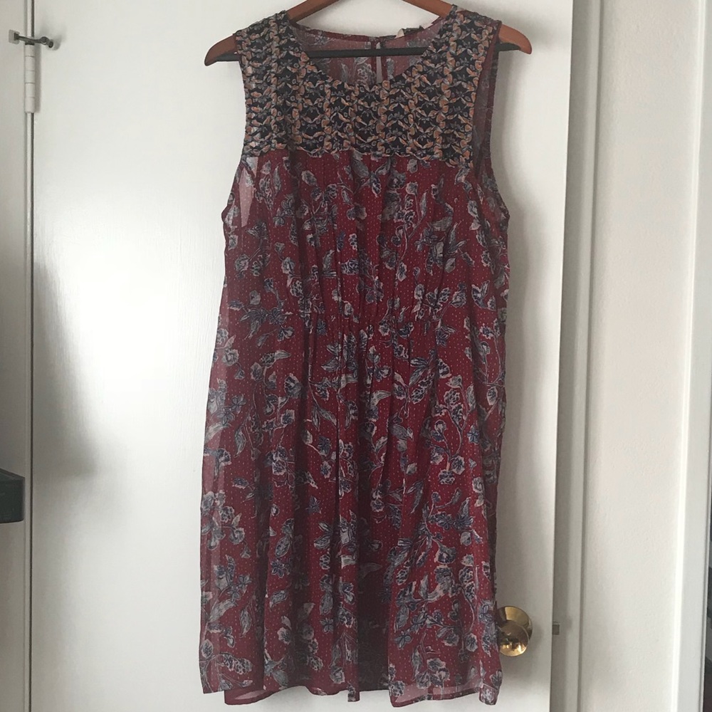Lucky Brand Mixed Floral Dress